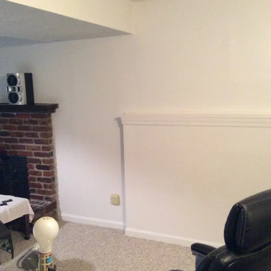 Water damage restoration completed in Marcy basement